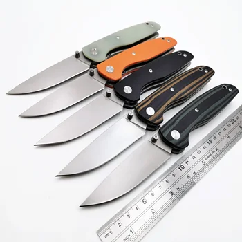 Ball Bearing Folding Knife D2 Powder Steel Blade G10 Handle Outdoor Camping Survival Gift Knives Hunting Tactical EDC Tools
Ball Bearing Folding Knife D2 Powder Steel Blade G10 Handle Outdoor Camping Survival Gift Knives Hunting Tactical EDC Tools