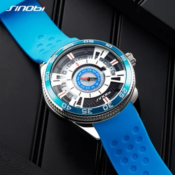 SINOBI New Creative Men's Watch Luxury Brand Quartz Watch Men Fashion Military Sport Wristwatch Clock Reloj Hombre
SINOBI New Creative Men's Watch Luxury Brand Quartz Watch Men Fashion Military Sport Wristwatch Clock Reloj Hombre