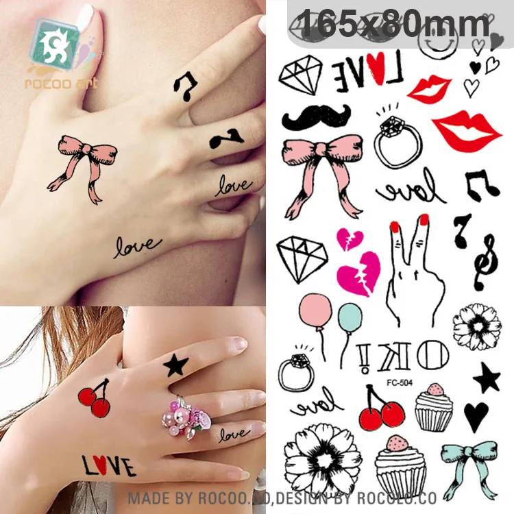 FC504/New 2016 Mixed Bowknot,lip,cherry Tattoo Temporary Body Arm Waterproof Tattoo Small Tattoo on Hands
FC504/New 2016 Mixed Bowknot,lip,cherry Tattoo Temporary Body Arm Waterproof Tattoo Small Tattoo on Hands