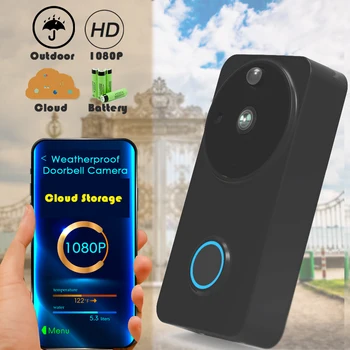 CTVMAN Wireless Video Door Phone HD PIR WIFI Doorbell Intercom 720P IP Camera Battery Power Audio SD Card Slot Outdoor Security
CTVMAN Wireless Video Door Phone HD PIR WIFI Doorbell Intercom 720P IP Camera Battery Power Audio SD Card Slot Outdoor Security