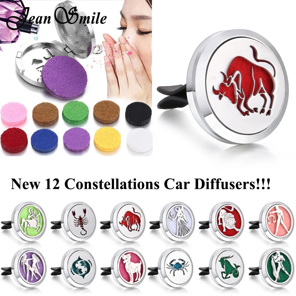 New Twelve Constellations Aromatherapy Essential Oil Diffuser Bracelet Zodiac 316L Stainless Steel Magnetic Locket Pendant
New Twelve Constellations Aromatherapy Essential Oil Diffuser Bracelet Zodiac 316L Stainless Steel Magnetic Locket Pendant