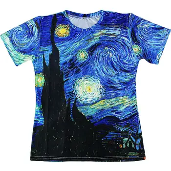 CJLM Classic Oil Painting Men's Clothing 3D Printed T-shirts Vincent Gogh Starry Night Vintage Men Tops Tees Personality T Shirt
CJLM Classic Oil Painting Men's Clothing 3D Printed T-shirts Vincent Gogh Starry Night Vintage Men Tops Tees Personality T Shirt