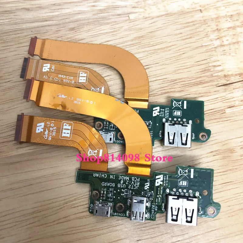 KEFU Part Fit For Dell Venue 11 Pro 7140 Micro USB Charge Port Mini HDMI JCT2 USB Board WITH CABLE WORKS
KEFU Part Fit For Dell Venue 11 Pro 7140 Micro USB Charge Port Mini HDMI JCT2 USB Board WITH CABLE WORKS