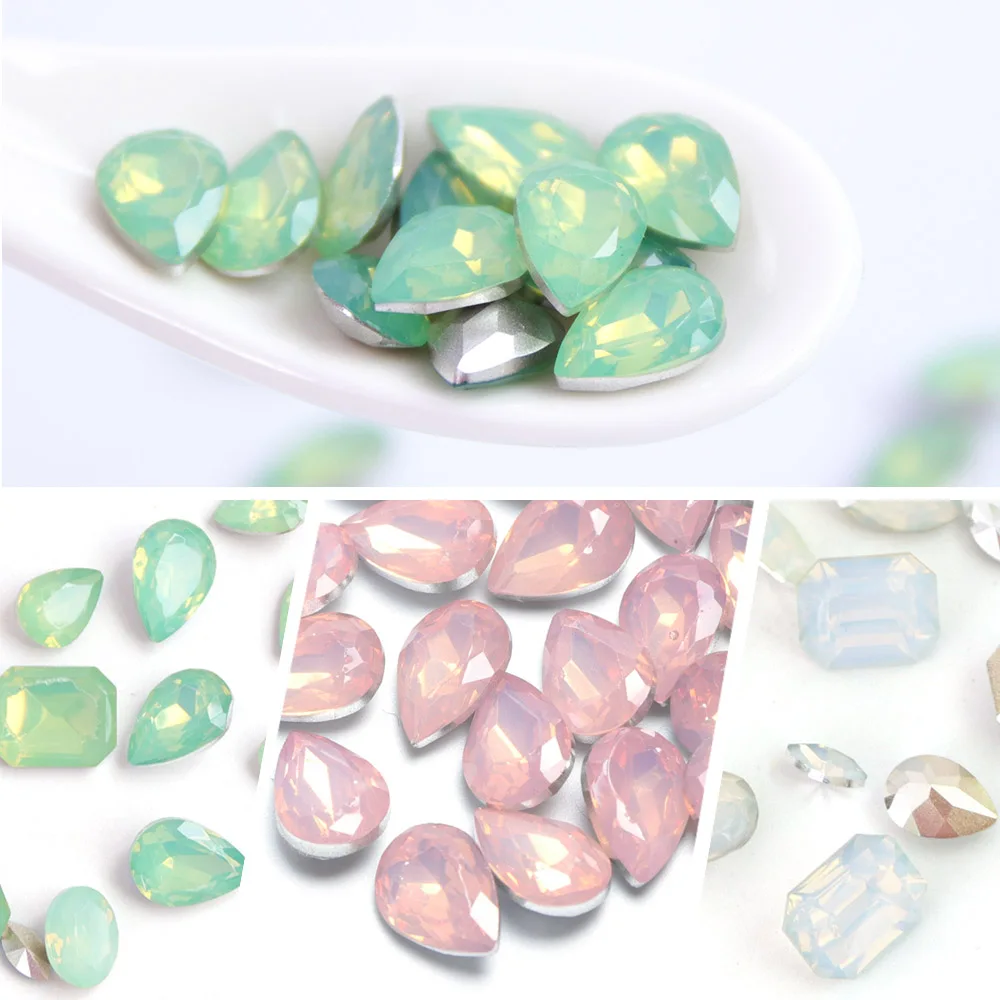 30pcs Nail Art Rhinestones Resin Protein Crystal Pink Green Blue Mixed Shape Strass Water Drop 3D Manicure Decor Tool JI066-1
30pcs Nail Art Rhinestones Resin Protein Crystal Pink Green Blue Mixed Shape Strass Water Drop 3D Manicure Decor Tool JI066-1