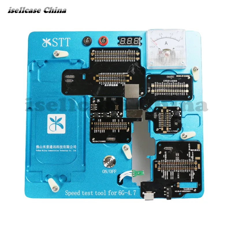 Original Mi Jing STT Fast Speed Test Fixture and Testing Jig for iphone 6 6G 4. 7" Motherboard Testing Quick Refurbished Tool
Original Mi Jing STT Fast Speed Test Fixture and Testing Jig for iphone 6 6G 4. 7" Motherboard Testing Quick Refurbished Tool