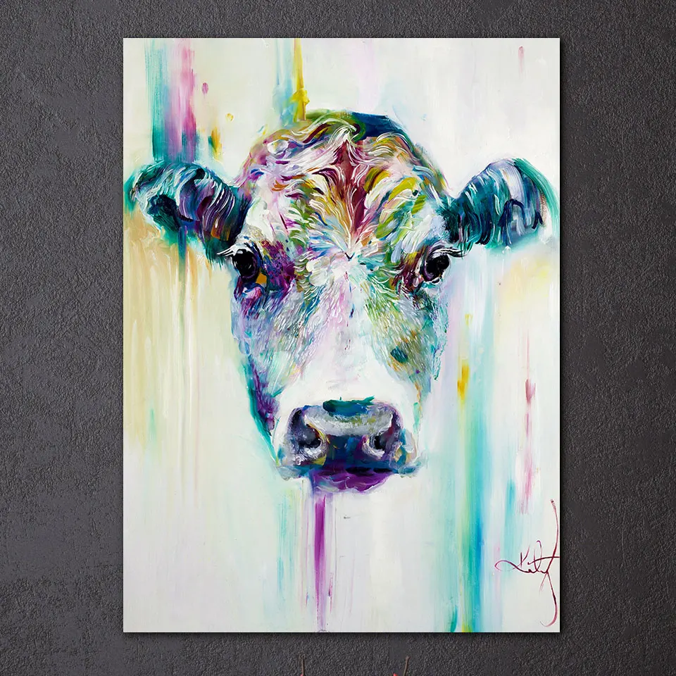 handpainted 1 piece canvas art animal calf painting living room decor panel framed abstract painting artwork free shipping
handpainted 1 piece canvas art animal calf painting living room decor panel framed abstract painting artwork free shipping