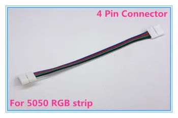 10 pcs15cm 4 pins Connector Wire Cable For Led Strip 5050 5630 5730 RGB Color 10mm PCB led de 12V conectores
10 pcs15cm 4 pins Connector Wire Cable For Led Strip 5050 5630 5730 RGB Color 10mm PCB led de 12V conectores