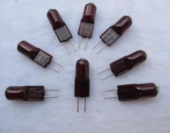 25pcs, Infrared 12V 20W G4 12V 35W G5.3 halogen lamp,12V20W 12V35W red coated bulb
