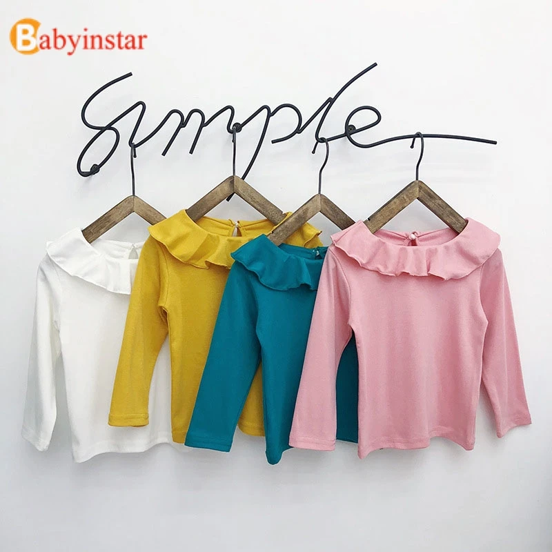 Babyinstar Ruffle Top Girls T-shirt Children Chothing Shirt Long Sleeve T-shirt Pink Toddler Girl T-shirt Autumn Baby Clothes
Babyinstar Ruffle Top Girls T-shirt Children Chothing Shirt Long Sleeve T-shirt Pink Toddler Girl T-shirt Autumn Baby Clothes