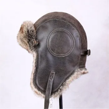 Men's PU Leather Lei Feng Cap Ear Large Fur Hat 2019 Winter Ear Cotton Thicken Cap Fashion Men's Hot Item A2490
Men's PU Leather Lei Feng Cap Ear Large Fur Hat 2019 Winter Ear Cotton Thicken Cap Fashion Men's Hot Item A2490