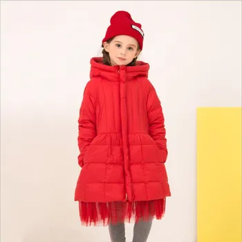 Teenage girls brand good quality hooded down jacket winter new white duck down outerwear for children clothes mesh patchwork top
Teenage girls brand good quality hooded down jacket winter new white duck down outerwear for children clothes mesh patchwork top