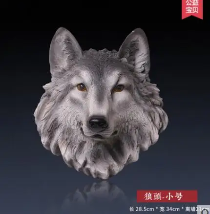 New wall coverings of European simulation Langtou living room office bar decorated resin animal head mural.
New wall coverings of European simulation Langtou living room office bar decorated resin animal head mural.