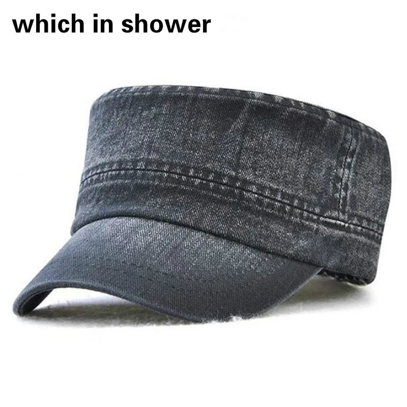 male military hat adjustable blank summer flat cap adjustable denim navy cap army flat sun hat snapback visor bone drop shipping
male military hat adjustable blank summer flat cap adjustable denim navy cap army flat sun hat snapback visor bone drop shipping
