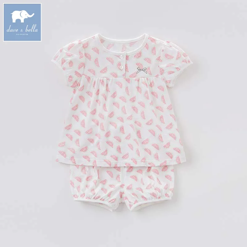 Dave bella baby girl clothes toddler summer clothing children watermelon print suit kids high quality clothing sets DB7565
Dave bella baby girl clothes toddler summer clothing children watermelon print suit kids high quality clothing sets DB7565