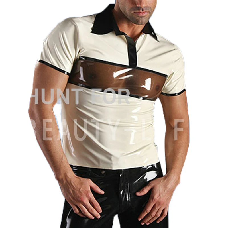 Latex T Shirts For Men Fetish Exotic Short Sleeve Patchwork Sexy Plus Size Customization 100% Natural Handmade Free Express
Latex T Shirts For Men Fetish Exotic Short Sleeve Patchwork Sexy Plus Size Customization 100% Natural Handmade Free Express