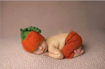 Lovely Baby Newborn Photography Props Infant boys Halloween costume pumpkin suit Kids Outfit Photo Prop 0-1m or 3-4 
Lovely Baby Newborn Photography Props Infant boys Halloween costume pumpkin suit Kids Outfit Photo Prop 0-1m or 3-4