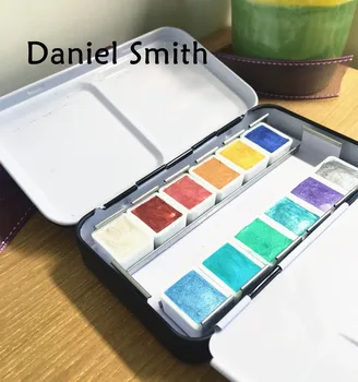 Daniel Smith DS Pearlescent Watercolor Pearlescent 12 pearl Color Iron Pack Dispensing plate
Daniel Smith DS Pearlescent Watercolor Pearlescent 12 pearl Color Iron Pack Dispensing plate