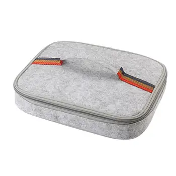 2 Styles Insulated Lunch Bag Felt Insulation Aluminum Foil Round Portable Lunch Box Holder For Work School Food Storage Bags
2 Styles Insulated Lunch Bag Felt Insulation Aluminum Foil Round Portable Lunch Box Holder For Work School Food Storage Bags