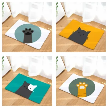 CAMMITEVER Cartoon Cat Paws Rugs Bath Mat Set kitchen Door Floor Mat Carpet For Toilet Non Slip Korean Style Fresh Wind
CAMMITEVER Cartoon Cat Paws Rugs Bath Mat Set kitchen Door Floor Mat Carpet For Toilet Non Slip Korean Style Fresh Wind