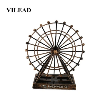 VILEAD 15cm Iron Rotating Ferris Wheel Model Figurines Creative Metal Ornaments Nordic Desktop Decorating Window Home Craft Gift
VILEAD 15cm Iron Rotating Ferris Wheel Model Figurines Creative Metal Ornaments Nordic Desktop Decorating Window Home Craft Gift