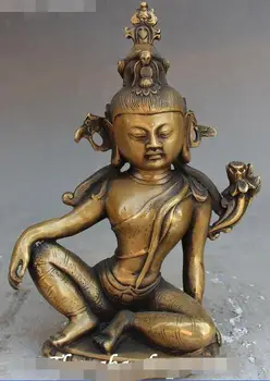 9" Old Tibet Buddhism Pure Bronze Green Tara Kwan-yin Goodess Bodhisattva Statue
9" Old Tibet Buddhism Pure Bronze Green Tara Kwan-yin Goodess Bodhisattva Statue