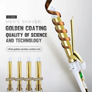 110-240V Professional Hair Curling Iron Multi-size Curler Wet and Dry Gold-coated Ceramic Electric Hair Curling Tools
110-240V Professional Hair Curling Iron Multi-size Curler Wet and Dry Gold-coated Ceramic Electric Hair Curling Tools