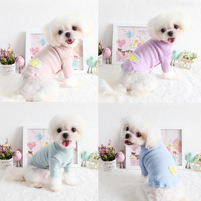 Autumn and Winter Newest Rainbow Colorful Vests for Dogs Xs-xl Sizes Bottoming Shirt Dog Underwear Pet Clothes
Autumn and Winter Newest Rainbow Colorful Vests for Dogs Xs-xl Sizes Bottoming Shirt Dog Underwear Pet Clothes