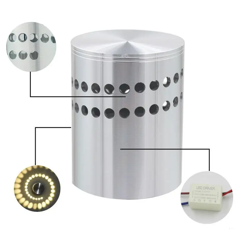 HobbyLane Multihole Aluminum Shell LED Wall Light for Home Corridor Decoration Ceiling Light Ambient Light
HobbyLane Multihole Aluminum Shell LED Wall Light for Home Corridor Decoration Ceiling Light Ambient Light
