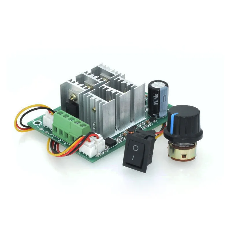 Description Picture 4 of itemBLDC three phase brushless sensorless motor controller BL01 15A violent fan modulation DC5V6V9V12V36V forward and reverse