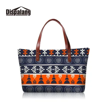 Dispalang National Striped Printing Handbags for Women Ladies Shoulder Bags Feminina Large Capacity Casual Top-handle Bag 
Dispalang National Striped Printing Handbags for Women Ladies Shoulder Bags Feminina Large Capacity Casual Top-handle Bag
