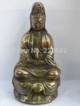 Collectible Chinese Decorated Old Copper Carved Guanyin Bodhisattva With Vase Sculpture /statue 0018
Collectible Chinese Decorated Old Copper Carved Guanyin Bodhisattva With Vase Sculpture /statue 0018