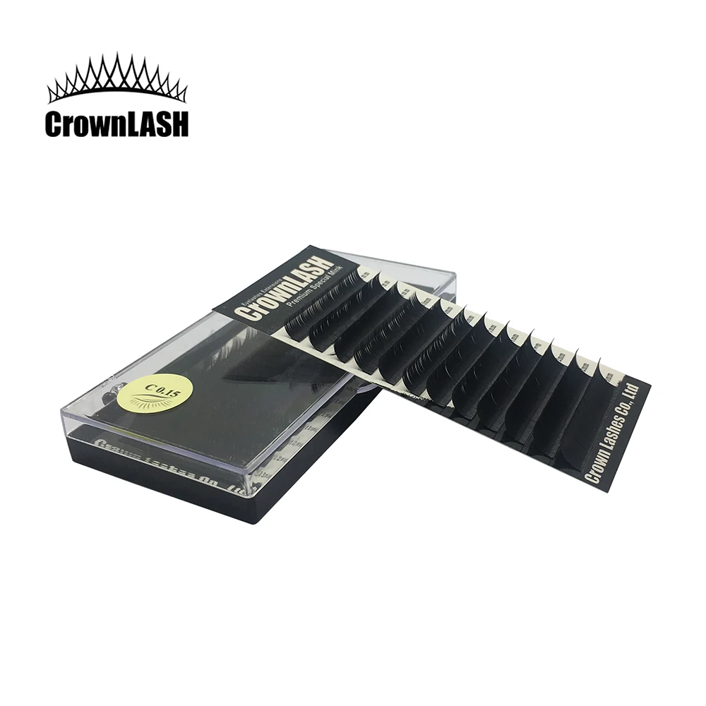 CrownLASH Black 0.05, 0.07 0.10, 0.15, 0.20, 0.25 Eyelash Extension C D 8-13mm Mixed Size European Standard Curly Free Shipping
CrownLASH Black 0.05, 0.07 0.10, 0.15, 0.20, 0.25 Eyelash Extension C D 8-13mm Mixed Size European Standard Curly Free Shipping