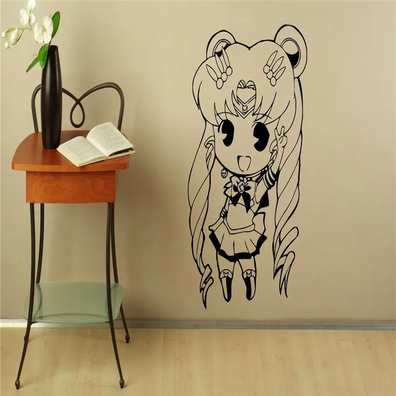 Sailor Moon Wall Decal Manga Anime Vinyl Sticker Japanese Home Interior Bedroom Decor Mural Door Sticker Housewares
Sailor Moon Wall Decal Manga Anime Vinyl Sticker Japanese Home Interior Bedroom Decor Mural Door Sticker Housewares