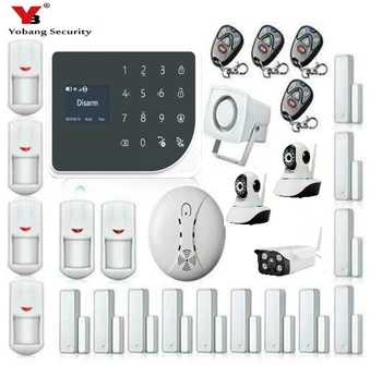 Yobang Security Russian English Spanish Language Intruder WiFi GSM Alarm System Android IOS App Smart Home
Yobang Security Russian English Spanish Language Intruder WiFi GSM Alarm System Android IOS App Smart Home