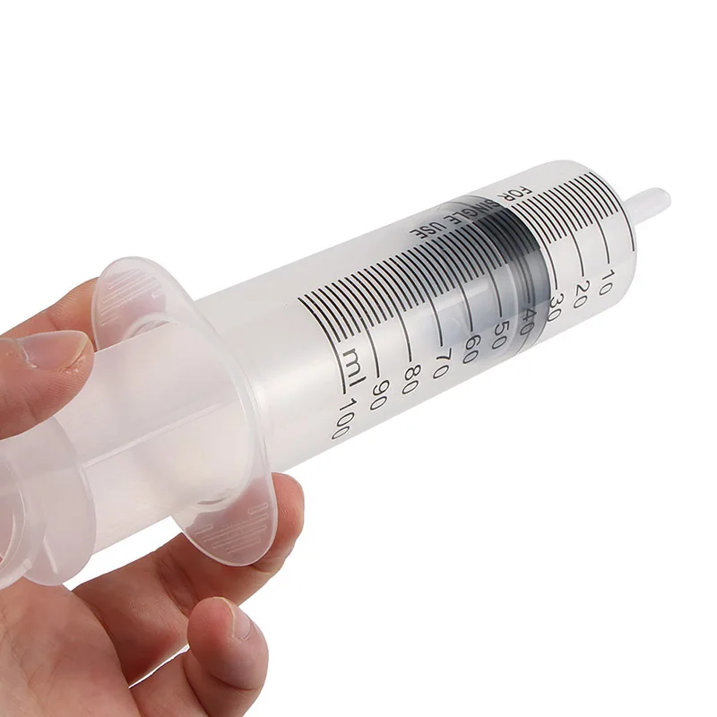 Hot 100ml / 150ml Reusable Big Large Hydroponics Plastic Nutrient Sterile Health Measuring Syringe Tools Cat Feeding Accessories
Hot 100ml / 150ml Reusable Big Large Hydroponics Plastic Nutrient Sterile Health Measuring Syringe Tools Cat Feeding Accessories