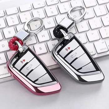 Car Key Case Key Cover Key Shell Protector for BMW X5 F15 X6 F16 G30 7 Series G11 X1 F48 F39 Accessories Car Styling Soft TPU
Car Key Case Key Cover Key Shell Protector for BMW X5 F15 X6 F16 G30 7 Series G11 X1 F48 F39 Accessories Car Styling Soft TPU