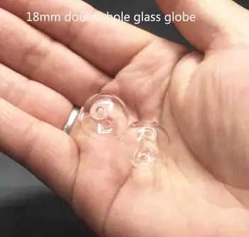 18mm Clear Glass Globes orb Mini Round Ball With Double Hole Wish Bottle Pendant Necklace Perfume Accessories Findings 100pcs
18mm Clear Glass Globes orb Mini Round Ball With Double Hole Wish Bottle Pendant Necklace Perfume Accessories Findings 100pcs