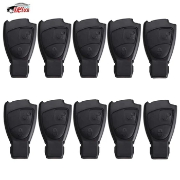 KEYECU 10 Pcs/lot New Replacement 2 Button Smart Remote Car Key Fob Case Shell for Mercedes Benz C E B S Class ML CLK
KEYECU 10 Pcs/lot New Replacement 2 Button Smart Remote Car Key Fob Case Shell for Mercedes Benz C E B S Class ML CLK
