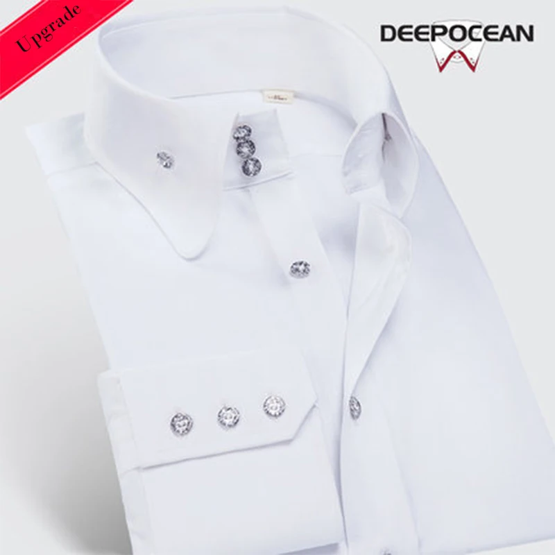 Deepocean fashion plus size men shirt slim fit shirt long sleeve shirt brand cotton casual business men clothes DaDDX00615LS
Deepocean fashion plus size men shirt slim fit shirt long sleeve shirt brand cotton casual business men clothes DaDDX00615LS