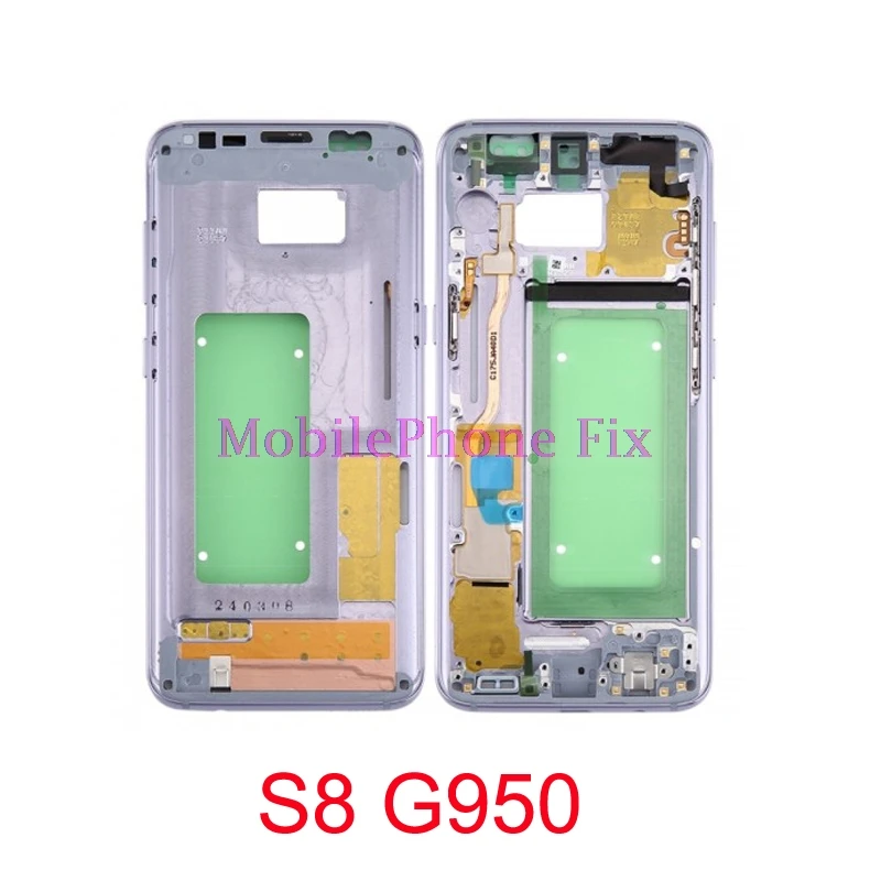 For Samsung Galaxy S8 G950 Middle Frame Housing Metal Outer Frame Bezel Chassis + Power Volume Button Parts
For Samsung Galaxy S8 G950 Middle Frame Housing Metal Outer Frame Bezel Chassis + Power Volume Button Parts