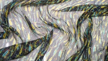 Designer 8mm 100% natural mulberry silk chiffon fabric green flowers Straw hat girl prints shirt clothes decoration scarf 138cm
Designer 8mm 100% natural mulberry silk chiffon fabric green flowers Straw hat girl prints shirt clothes decoration scarf 138cm