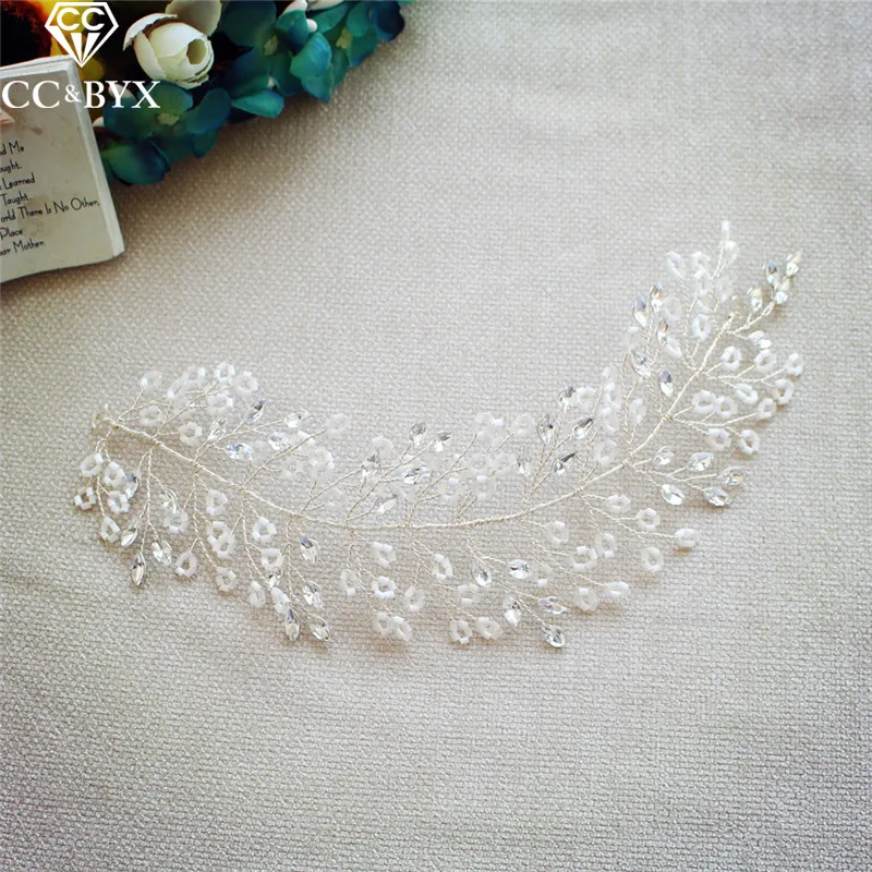 CC Headbands Hairbands Pearl Beads Crown Engagement Wedding Accessories For Bridal Party Beach Jewelry Crystal CZ Fashion 18002
CC Headbands Hairbands Pearl Beads Crown Engagement Wedding Accessories For Bridal Party Beach Jewelry Crystal CZ Fashion 18002