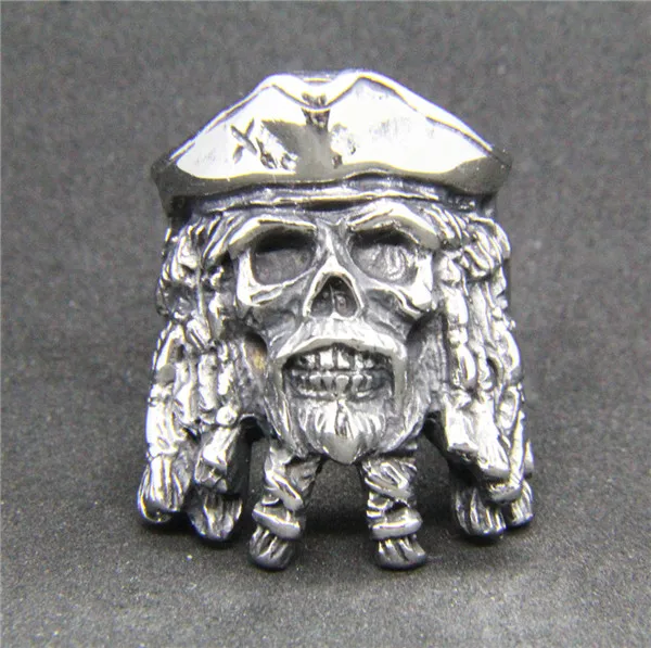 Size 7-13 Cool 316L Stainless Steel Silver Silver Pirate Jack Ring Vintage Mens Cool Fashion Cool Pirate Jack Ring
Size 7-13 Cool 316L Stainless Steel Silver Silver Pirate Jack Ring Vintage Mens Cool Fashion Cool Pirate Jack Ring