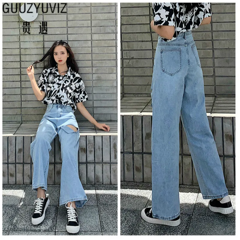GUUZYUVIZ Wide Leg Jeans Woman High Waist Denim Pants Ladies Trousers Vintage Loose Casual Bell Bottom Jeans Vaqueros Mujer
GUUZYUVIZ Wide Leg Jeans Woman High Waist Denim Pants Ladies Trousers Vintage Loose Casual Bell Bottom Jeans Vaqueros Mujer
