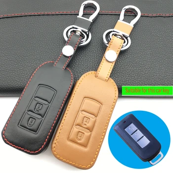 Car Style 2 Button Leather Car Key Cover for Mitsubishi Outlander Lancer 10 Pajero Sport L200 ASX RVR car key case Accessories
Car Style 2 Button Leather Car Key Cover for Mitsubishi Outlander Lancer 10 Pajero Sport L200 ASX RVR car key case Accessories