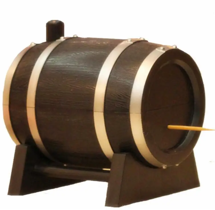 Free Shipping 5 sets/lot New Wine Barrel Shaped Automatic Toothpick Box Holder Kitchen Restaurant Party favors
Free Shipping 5 sets/lot New Wine Barrel Shaped Automatic Toothpick Box Holder Kitchen Restaurant Party favors