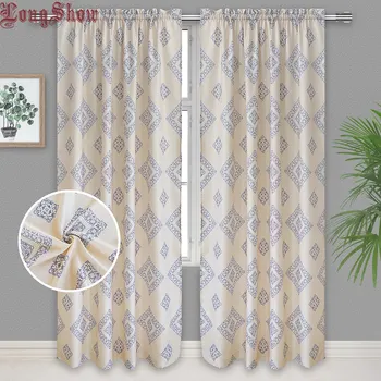 Modern Jacquard European Style Rhombus Design Thin Curtains for Living Room Bedroom Curtains Night Curtain
Modern Jacquard European Style Rhombus Design Thin Curtains for Living Room Bedroom Curtains Night Curtain