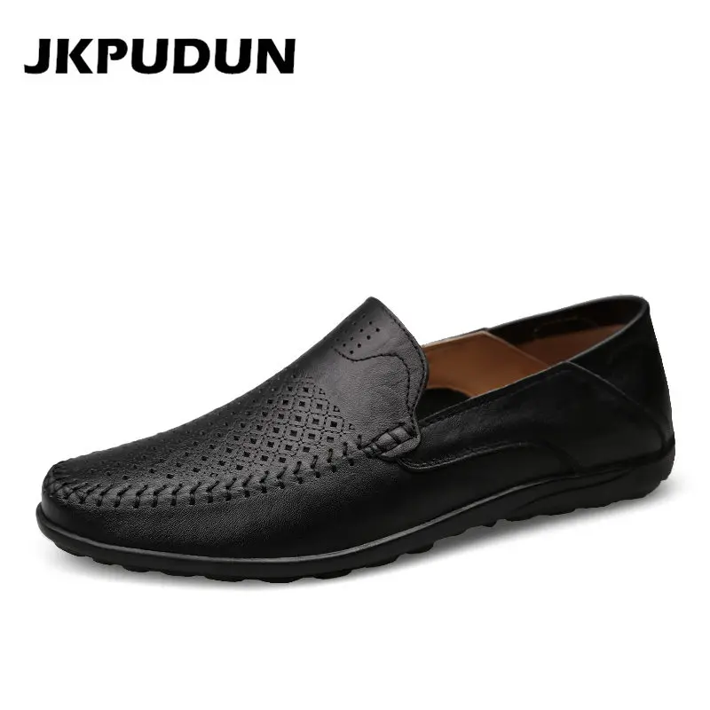 JKPUDUN Men Casual Shoes Luxury Brand 2019 Genuine Leather Mens Loafers Moccasins Breathable Slipon Black Driving Shoes Big Size
JKPUDUN Men Casual Shoes Luxury Brand 2019 Genuine Leather Mens Loafers Moccasins Breathable Slipon Black Driving Shoes Big Size