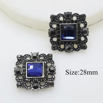 YIWUXINXI hot sale 10 pieces / batch 28MM Royal Blue Crystal Alloy Button Wedding Rhinestone Button and Craft Accessories
YIWUXINXI hot sale 10 pieces / batch 28MM Royal Blue Crystal Alloy Button Wedding Rhinestone Button and Craft Accessories