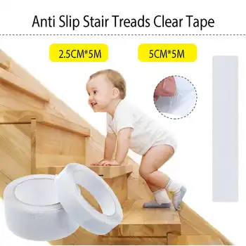 5m Transparent Tape Anti Slip Bath Grip Stickers stairs Non Slip Shower Strips Flooring babys kids pets Safety Tape
5m Transparent Tape Anti Slip Bath Grip Stickers stairs Non Slip Shower Strips Flooring babys kids pets Safety Tape